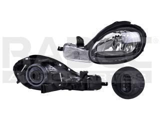 FARO DG NEON 00-02 IZQ C/BISEL NEGRO
