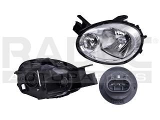 FARO DG NEON 03-05 IZQ FONDO CROMADO
