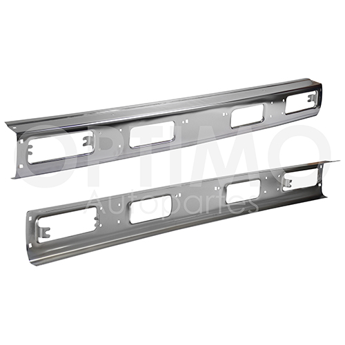 DEFENSA NS 720 86-92 DELANTERA CROMO LISA USA