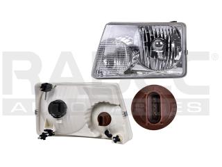 FARO FD RANGER 01-04 IZQ LISO 
