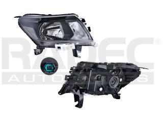 FARO NS NP300/FRONTIER 16-20 MANUAL/ELECTRICO FONDO NEGRO S/