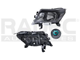 FARO NS NP300/FRONTIER 16-20 MANUAL/ELECTRICO FONDO NEGRO S/