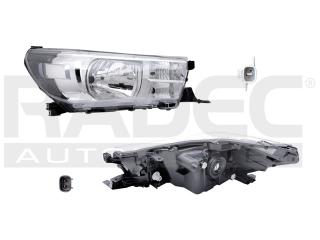 FARO TY HILUX 16-18 MANUAL P/FOCO HALOGENO DEPO DER
