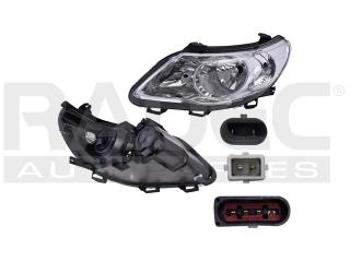 FARO VW GOL 08-12/SAVEIRO PICK UP 10-12 IZQ
