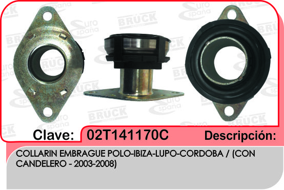 COLLARIN CLUTCH VW GOL POLO CROSSFOX VENTO