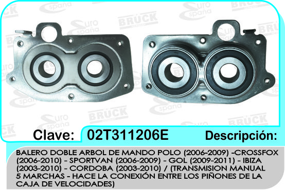 BALERO CAJA VW POLO CROSSFOX LUPO