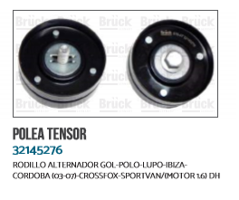 POLEA ALTERNADOR VW GOL POLO
