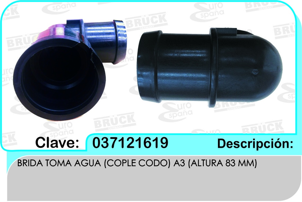 TOMA AGUA VW A3 CODO