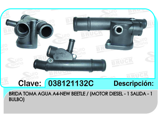 TOMA AGUA VW A4 DIESEL