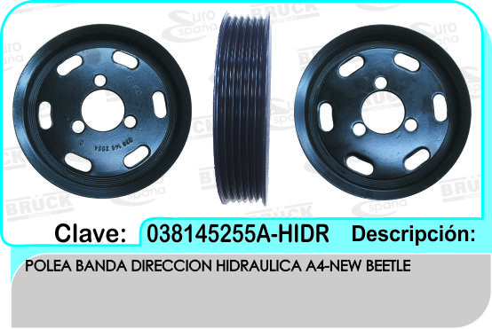 POLEA DH VW A4 NEW BEETLE