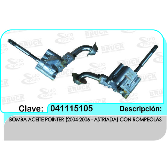 BOMBA ACEITE VW POINTER 04-08
