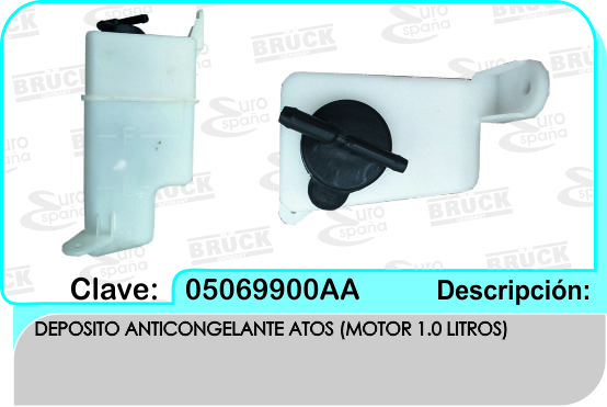 DEPOSITO ANTICONGELANTE DG ATOS 1.0 1.1