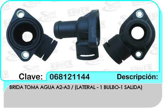 TOMA AGUA VW JETTA GOLF A1 A2 A3