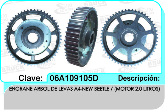ENGRANE ARBOL LEVAS VW JETTA A4