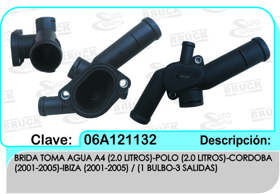 TOMA AGUA VW A4 POLO