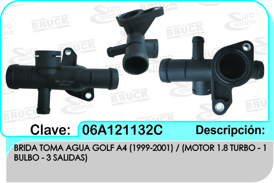 TOMA AGUA VW A4 POLO