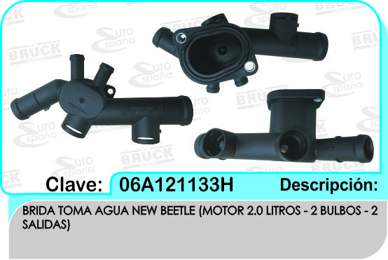 TOMA AGUA VW A4 POLO 2.0 NEW BEETLE