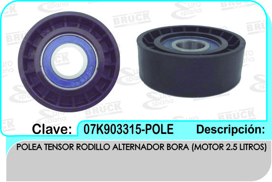 POLEA ALTERNADOR VW BORA  =U131104