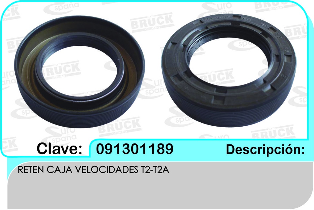 RETEN CAJA VELOCIDADES VW COMBI A2 T2 1.8 GRANDE 
