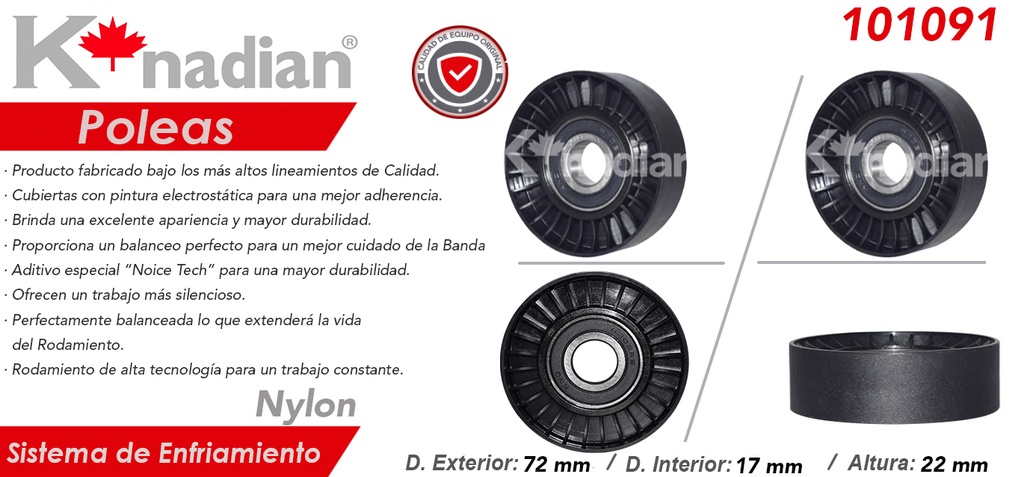 POLEA ALTERNADOR VW BORA