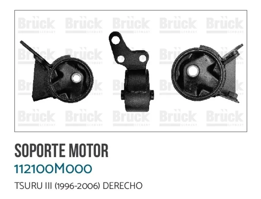SOPORTE MOTOR NS TIII DER  6686