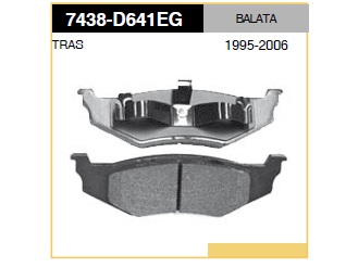 BALATA TRAZ. STRATUS 95-00