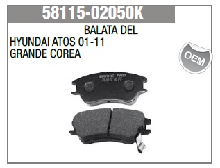 BALATA DEL. ATOS 01-04