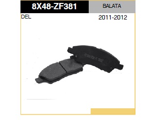 BALATA NISSAN MARCH 11-12 DEL FP