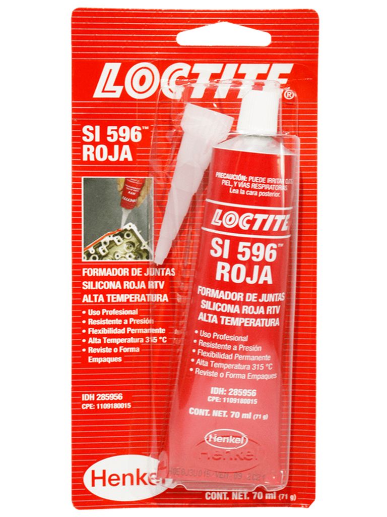 SILICON ROJO LOCTITE