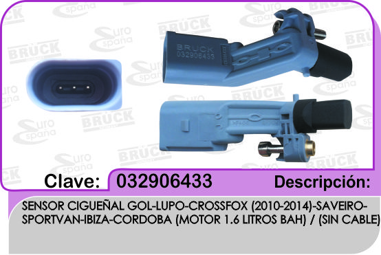 SENSOR CIGUEÑAL VW GOL LUPO SAVEIRO 
