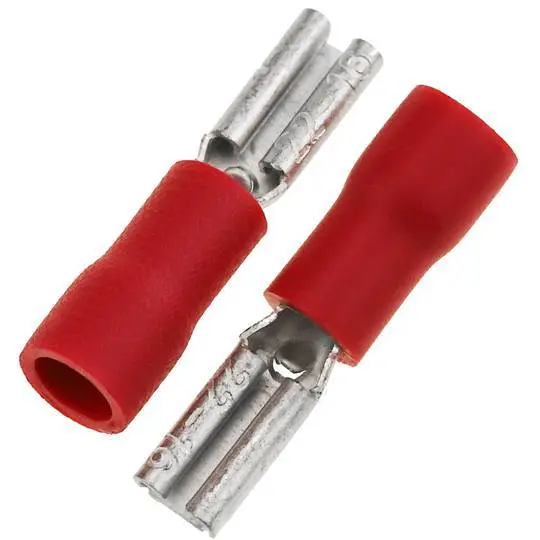 TERMINAL HEMBRA MINI ROJA