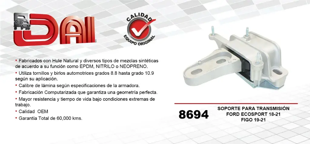 SOPORTE MOTOR 7875-EAGLE