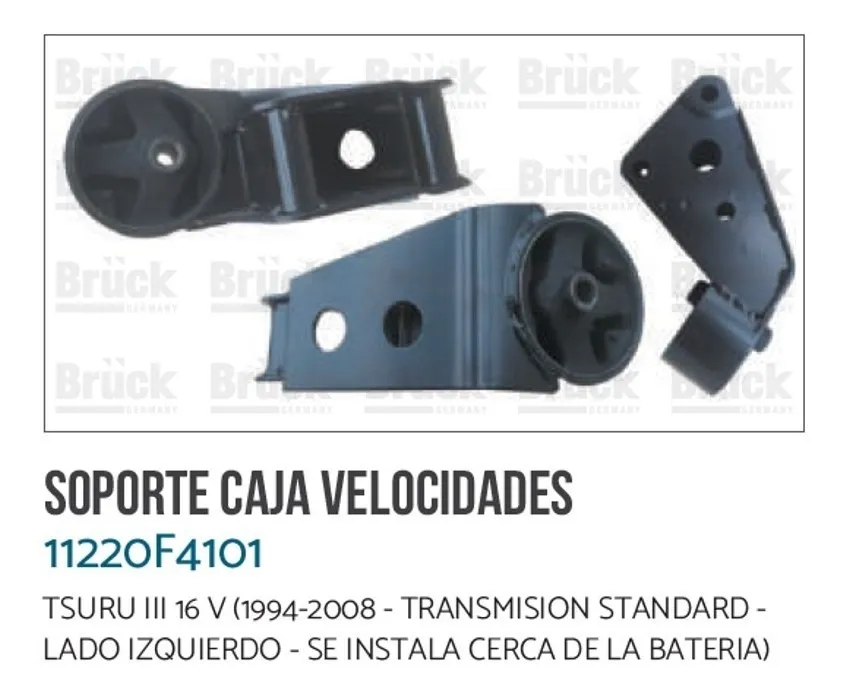 SOPORTE MOTOR NS TSURU III IZQ CAJA 2916044-SYD 6685