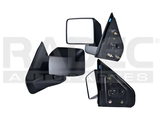 ESPEJO FD F-150 04-08 MANUAL CHICO (U.S.A.) NEGRO XTR/LARIAT/HARLEY/FX4/FX2/KING RANCH/LIMITED/XL/XLT/STX V6/V8 6/8CILINDROS 3.5/5.0/6.2L 2/4 PUERTAS IZQ