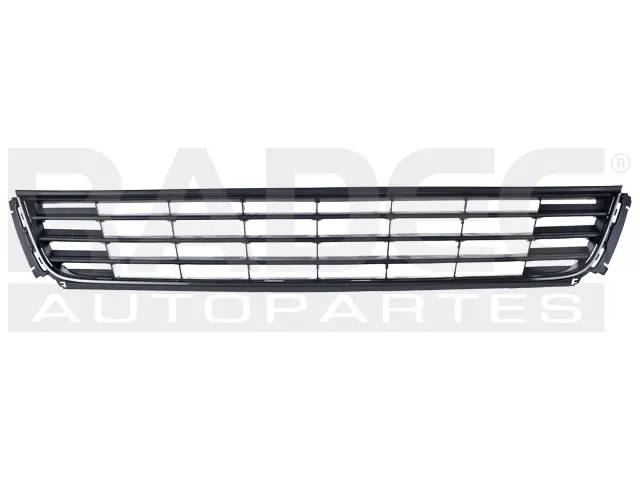 REJILLA FASCIA DELANTERA VW VENTO 14-15 C/FILO CROMADO HIGHLINE/ACTIVE/STARLINE/ L4 4 CILINDROS 4 PUERTAS CENTRAL
