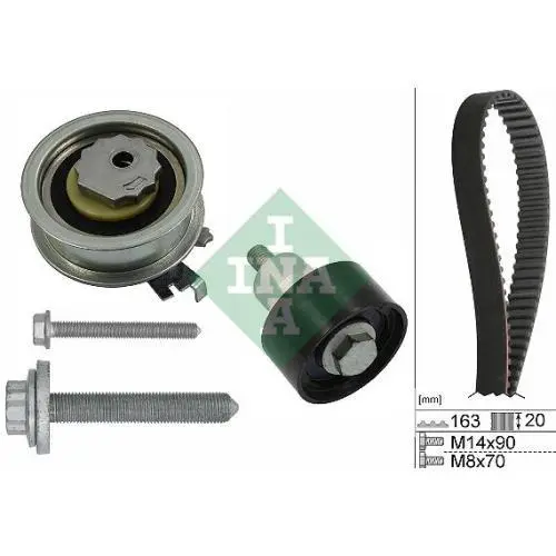 KIT DISTRIBUCION VW VIRTUS IBIZA POLO JETTA 1.4