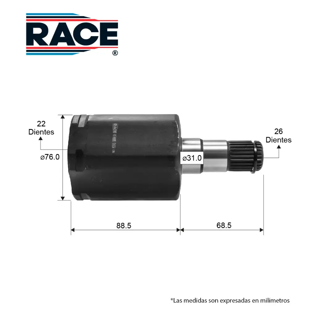 JUNTA HOMOCINETICA VW VENTO 14-