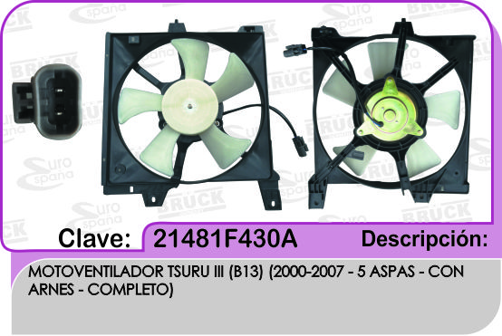 MOTOVENTILADOR NS TIII 92- COMPLETO