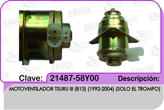 MOTOVENTILADOR NS TIII 92-97 SIN ASPAS
