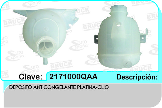 DEPOSITO ANTICONGELANTE NS PLATINA DUSTER