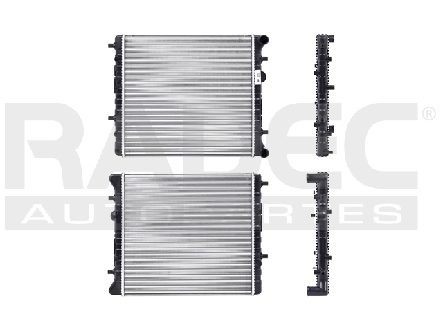 RADIADOR VW GOL CROSSFOX 1.6 T/M C/A.A