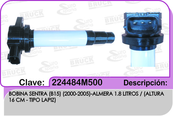 BOBINA NS SENTRA 00-06 1.8