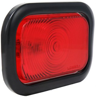 PLAFON CUADRADO GOMA ROJO