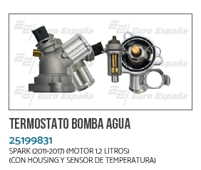 TERMOSTATO CV SPARK COMPLETO