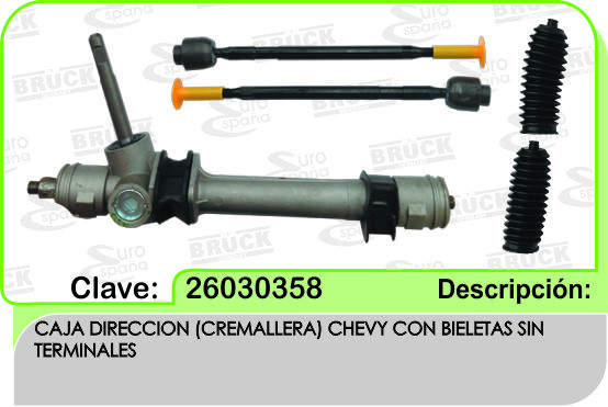 CAJA DIRECCION CV CHEVY