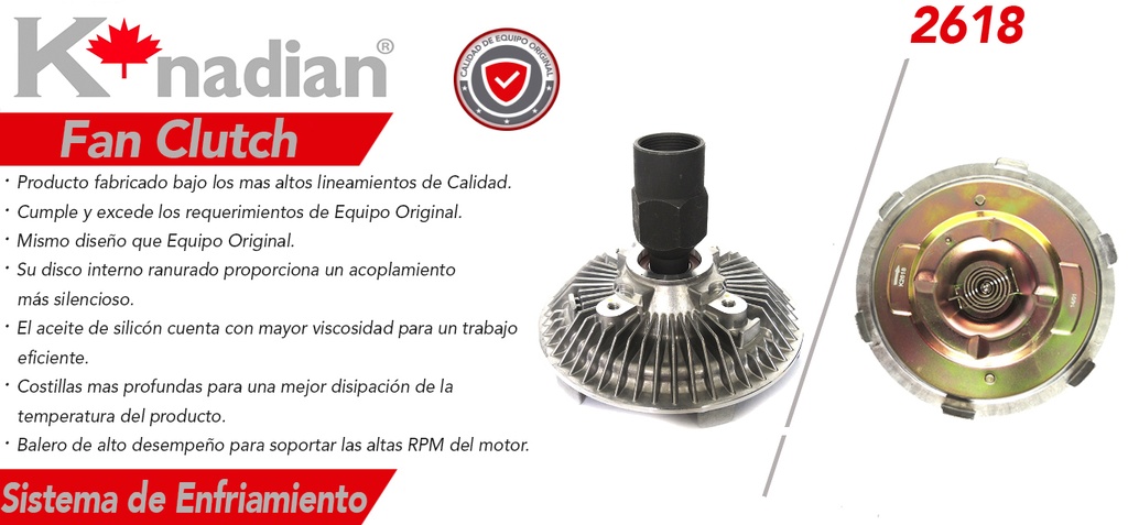 FAN CLUTCH FD RANGER 3.0