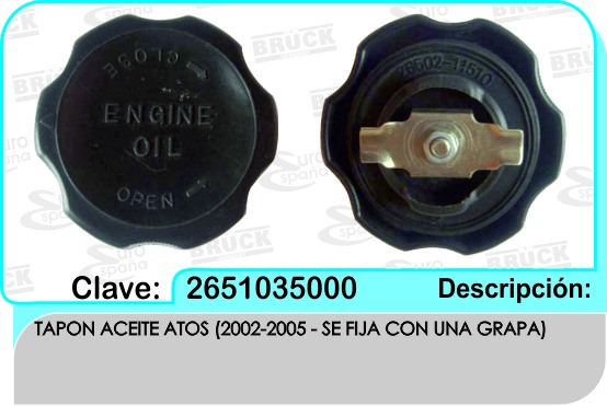 TAPON ACEITE DG ATOS 01-05