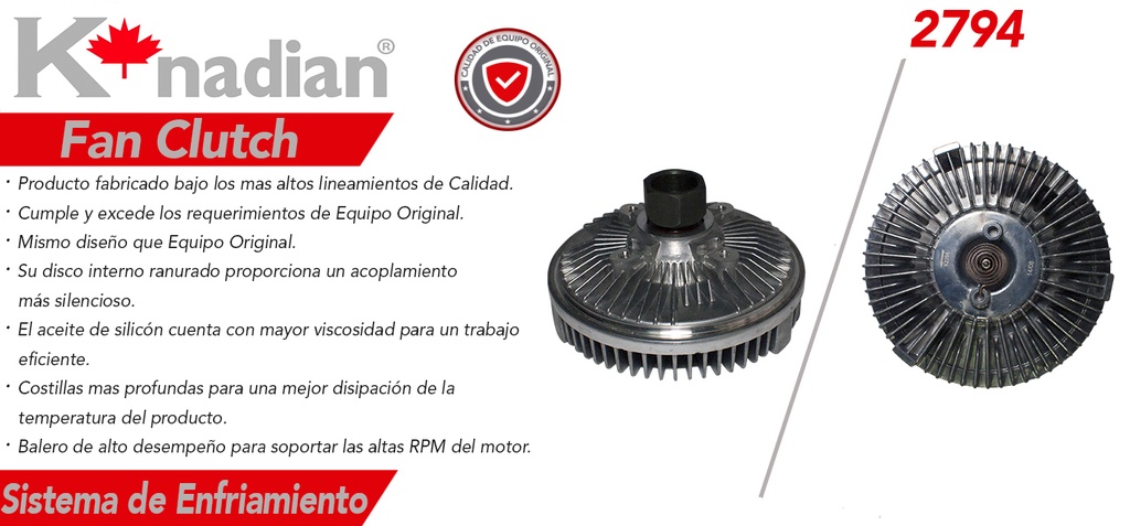 FAN CLUTCH FD RANGER