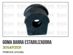 GOMA BARRA ESTABILIZADORA VW POINTER LATERAL