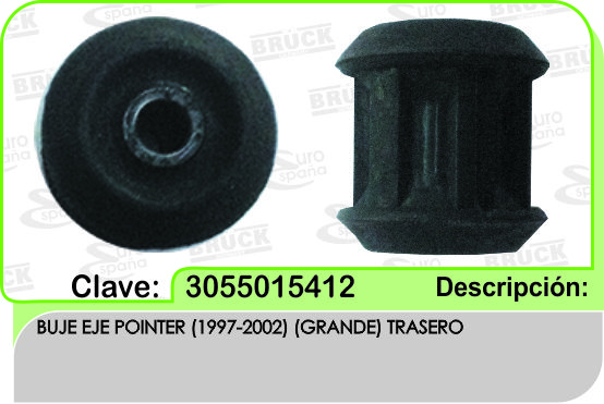 BUJE EJE TRASERO VW POINTER 97-2002